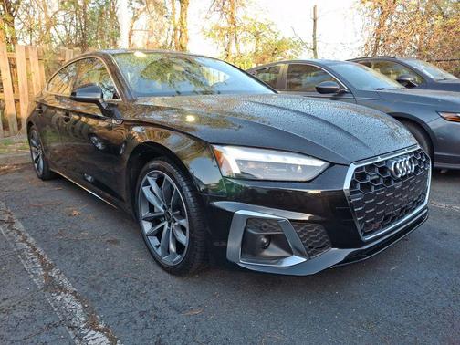 Mythos Black Metallic 2024 Audi A5 Sportback 45 S Line Premium