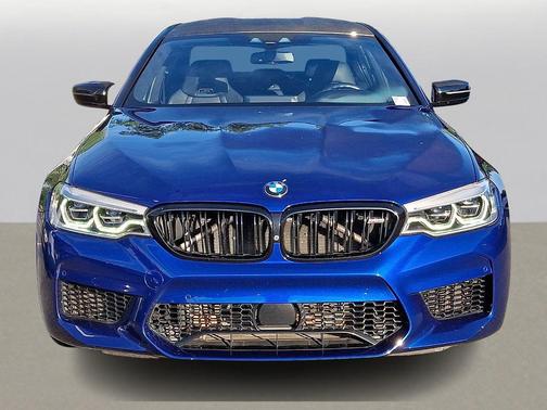 Marina Bay Blue Metallic 2019 BMW M5 Competition