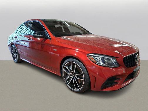 designo Cardinal Red Metallic 2019 Mercedes-Benz AMG C 43 4MATIC