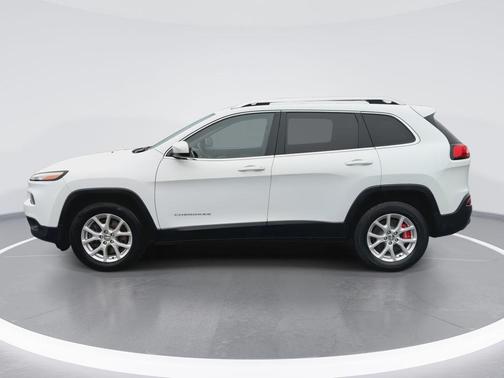 Bright White Clearcoat 2015 Jeep Cherokee Latitude