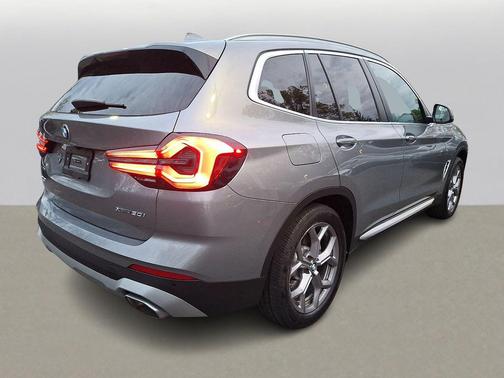 Skyscraper Grey Metallic 2024 BMW X3 xDrive30i