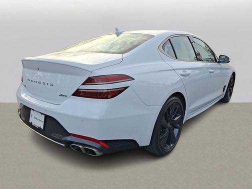 Alta White 2023 Genesis G70 2.0T AWD