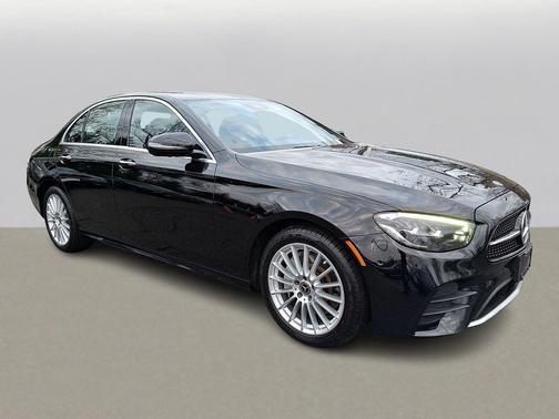 Black 2022 Mercedes-Benz E-Class 4MATIC