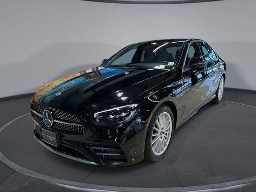 Black 2022 Mercedes-Benz E-Class 4MATIC