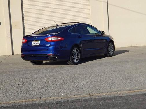 Deep Impact Blue 2013 Ford Fusion Titanium