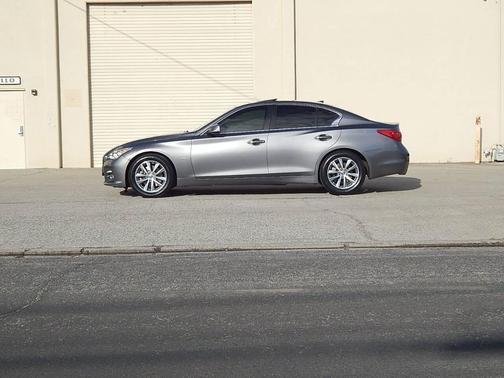 Graphite Shadow 2015 INFINITI Q50 Premium