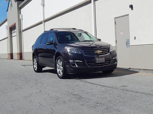 Pewter 2016 Chevrolet Traverse LTZ