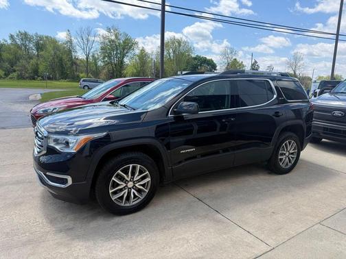 Ebony Twilight Metallic 2019 GMC Acadia SLE-2