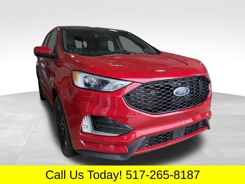 Rapid Red Metallic Tinted Clearcoat 2024 Ford Edge ST Line