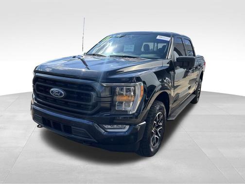 Agate Black Metallic 2021 Ford F-150 XLT