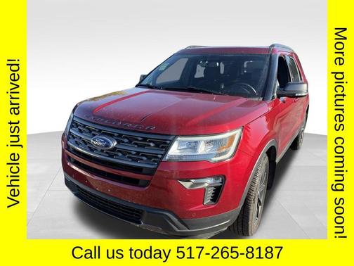 Ruby Red Metallic 2018 Ford Explorer XLT