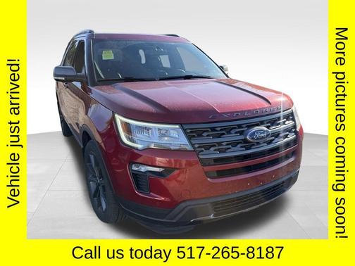 Ruby Red Metallic 2018 Ford Explorer XLT