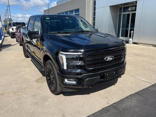 Agate Black Metallic 2024 Ford F-150 Lariat