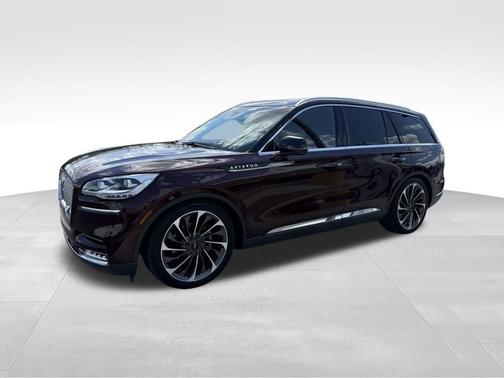 Burgundy Velvet Metallic Tinted Clearcoat 2022 Lincoln Aviator Reserve AWD