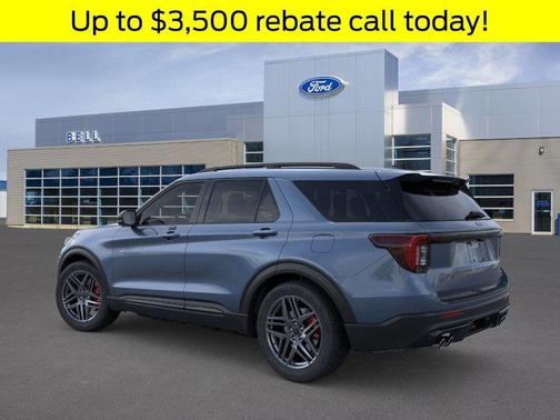 Vapor Blue Metallic 2026 Ford Explorer ST