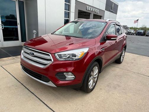 Ruby Red Metallic Tinted Clearcoat 2018 Ford Escape Titanium
