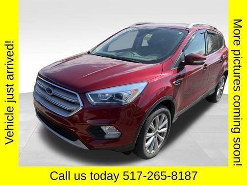 Ruby Red Metallic Tinted Clearcoat 2018 Ford Escape Titanium