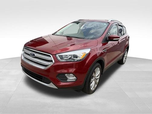 Ruby Red Metallic Tinted Clearcoat 2018 Ford Escape Titanium
