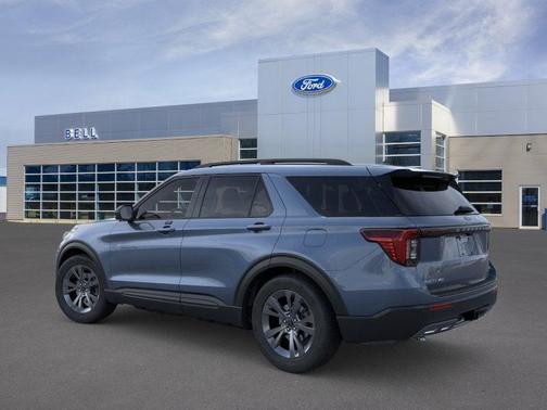 Vapor Blue Metallic 2026 Ford Explorer Active