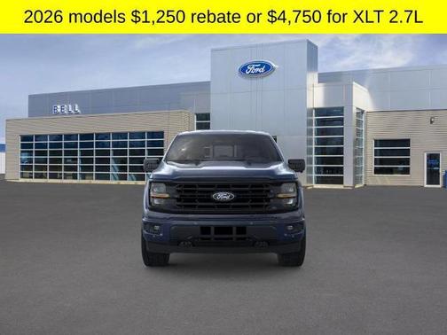Antimatter Blue Metallic 2026 Ford F-150 XLT