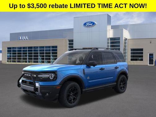 Velocity Blue Metallic 2026 Ford Bronco Sport Outer Banks SUV