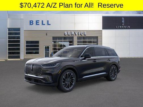 Black Metallic 2026 Lincoln Aviator Reserve AWD