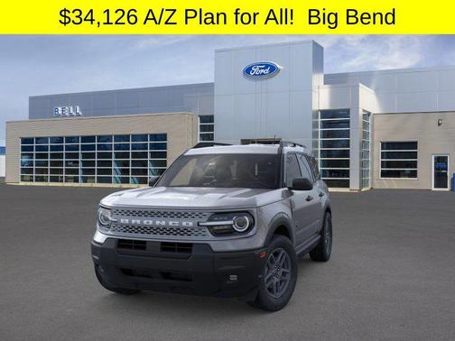 Carbonized Gray Metallic 2026 Ford Bronco Sport Big Bend