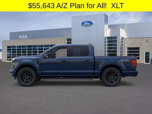 Antimatter Blue Metallic 2026 Ford F-150 XLT