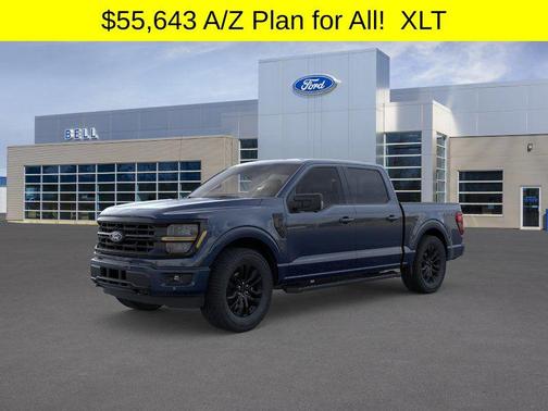 Antimatter Blue Metallic 2026 Ford F-150 XLT