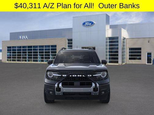 Shadow Black 2025 Ford Bronco Sport Outer Banks