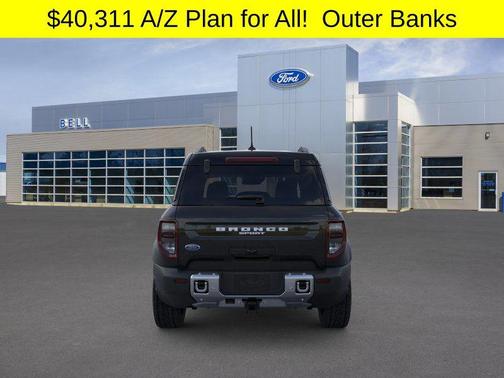 Shadow Black 2025 Ford Bronco Sport Outer Banks