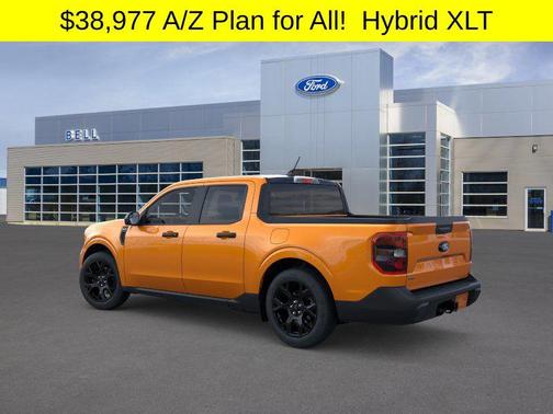 Orange Fury Metallic Tri-Coat 2026 Ford Maverick XLT