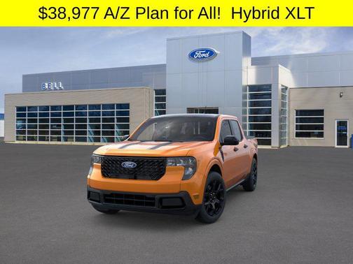 Orange Fury Metallic Tri-Coat 2026 Ford Maverick XLT