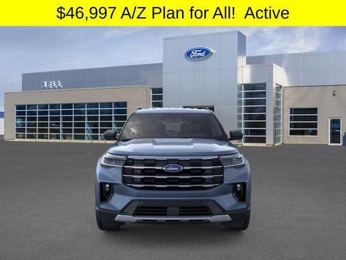 Vapor Blue Metallic 2026 Ford Explorer Active