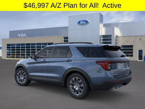 Vapor Blue Metallic 2026 Ford Explorer Active