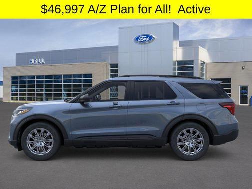 Vapor Blue Metallic 2026 Ford Explorer Active