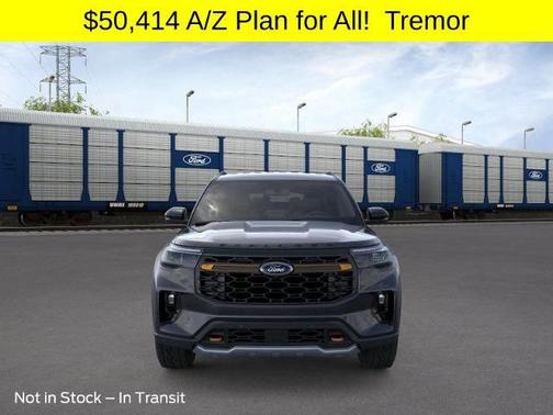 Agate Black Metallic 2026 Ford Explorer Tremor
