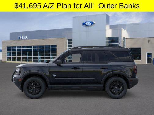 Shadow Black 2025 Ford Bronco Sport Outer Banks