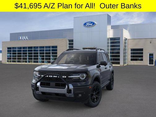 Shadow Black 2025 Ford Bronco Sport Outer Banks