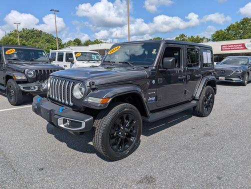 Granite Crystal Metallic Clearcoat 2022 Jeep Wrangler Unlimited 4xe Sahara