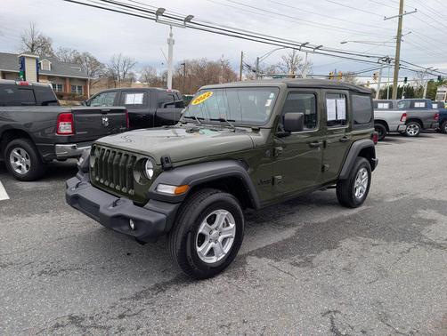 Sarge Green Clearcoat 2022 Jeep Wrangler Unlimited Sport