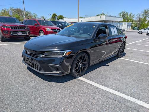 Crystal Black Pearl 2022 Honda Civic Sport