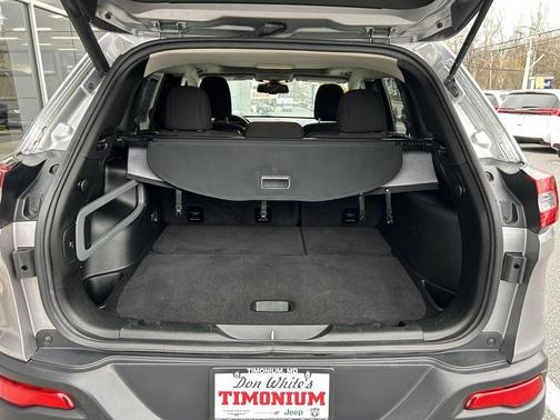 Billet Silver Metallic Clearcoat 2017 Jeep Cherokee Latitude