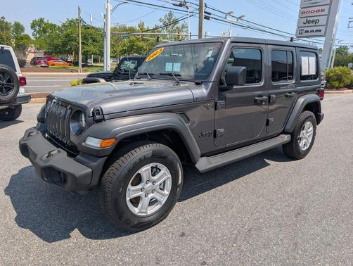 Granite Crystal Metallic Clearcoat 2023 Jeep Wrangler Sport S
