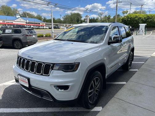 Bright White Clearcoat 2019 Jeep Grand Cherokee Limited
