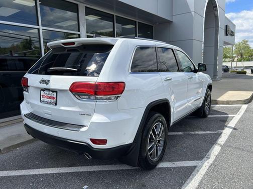Bright White Clearcoat 2019 Jeep Grand Cherokee Limited