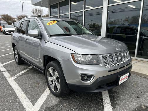 Billet Silver Metallic Clearcoat 2016 Jeep Compass High Altitude