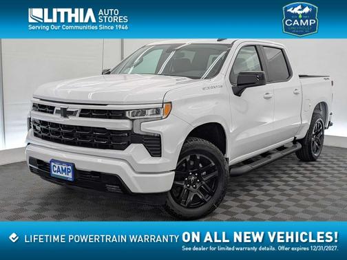 Summit White 2026 Chevrolet Silverado 1500 RST