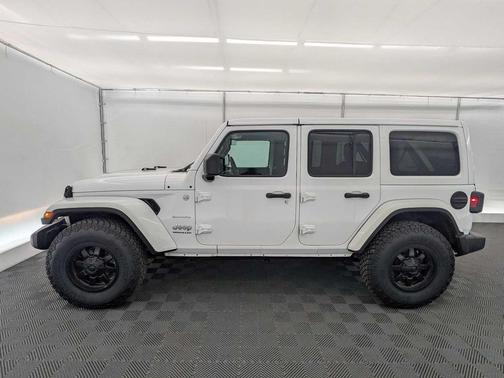 Bright White 2023 Jeep Wrangler 4-Door Sahara