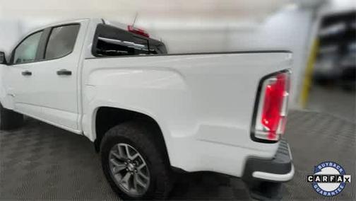 Summit White 2021 GMC Canyon AT4
